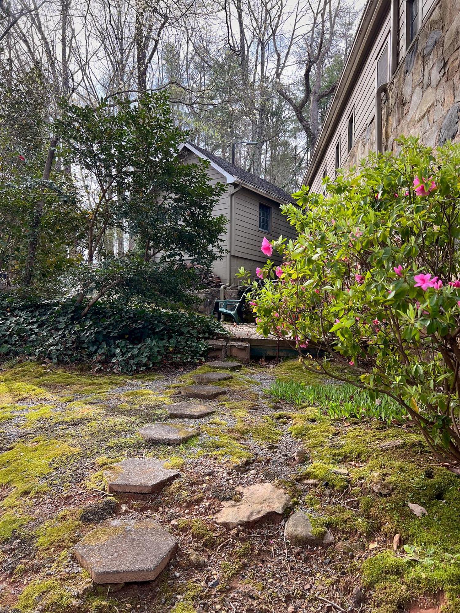 Studio Guest Suite In Forest Cottage Tryon Екстер'єр фото